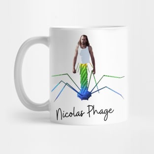 Nicolas Phage Bacteriophage Virus Mug